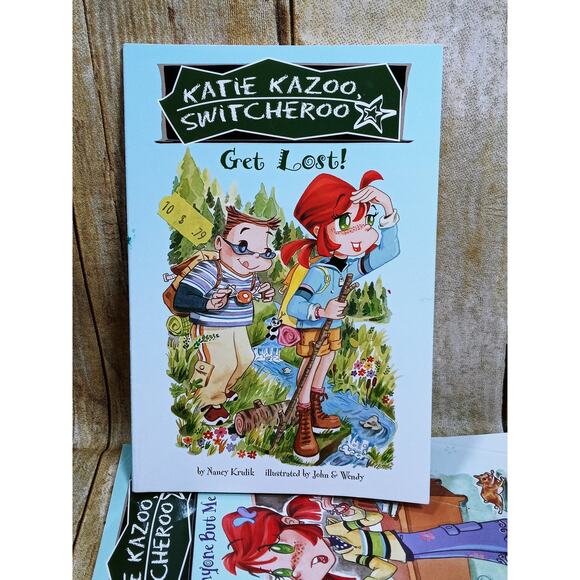 Vintage Katie Kazoo Switcheroo by Nancy Krulik 8 Book Bundle RL3 (bb6) - Picture 8 of 9